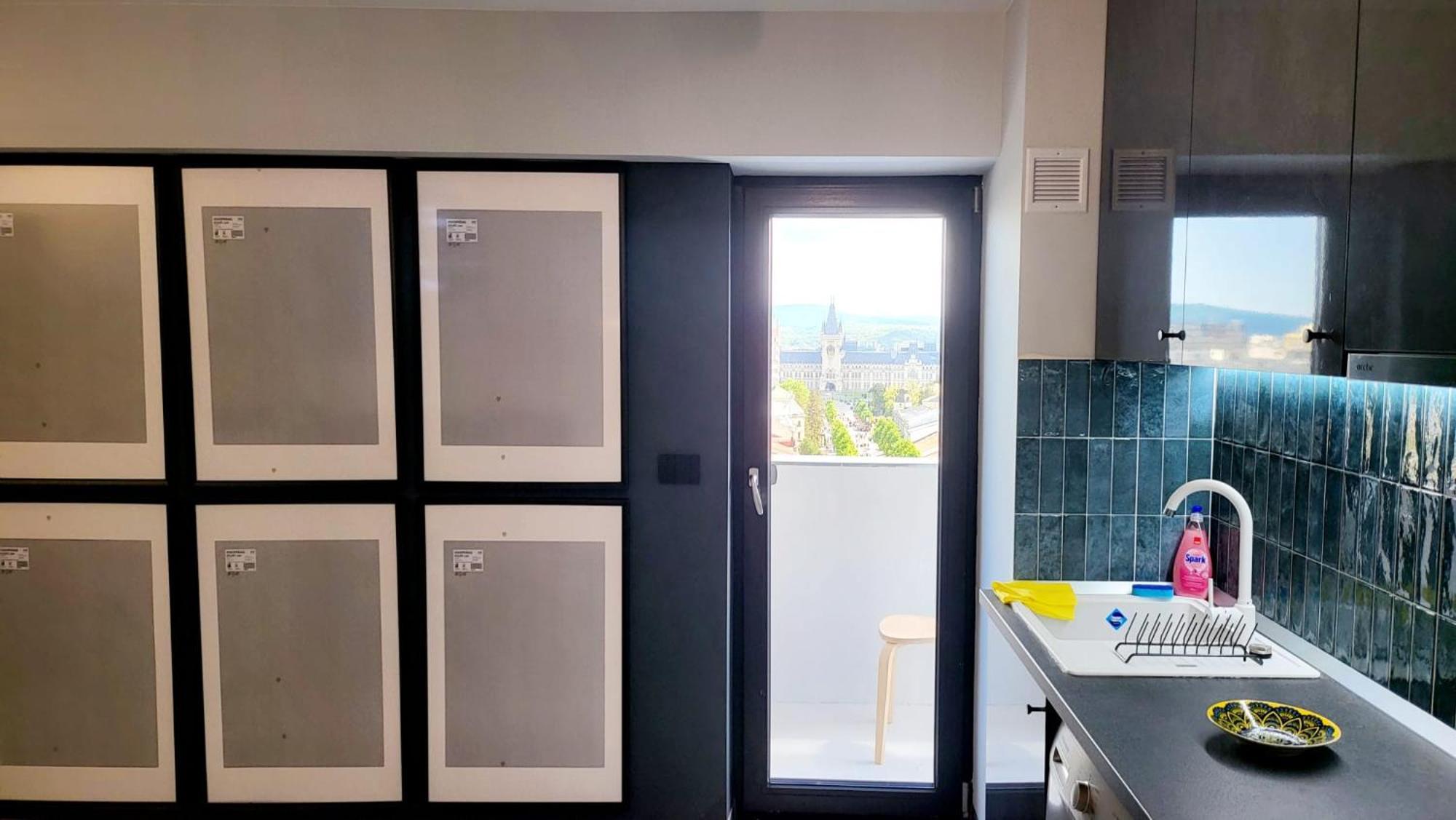 Ferienwohnung Panoramic Penthouse In The Heart Of Iasi Exterior foto